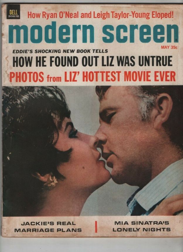 MODERN SCREEN magazine side cover Issue 438 May 1967